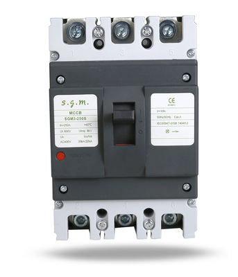 qualità  Custom LOGO MCCB SGM3-250S 3P Magnetic MCCB Molded Case Circuit Breaker SGM3-250S fabbrica